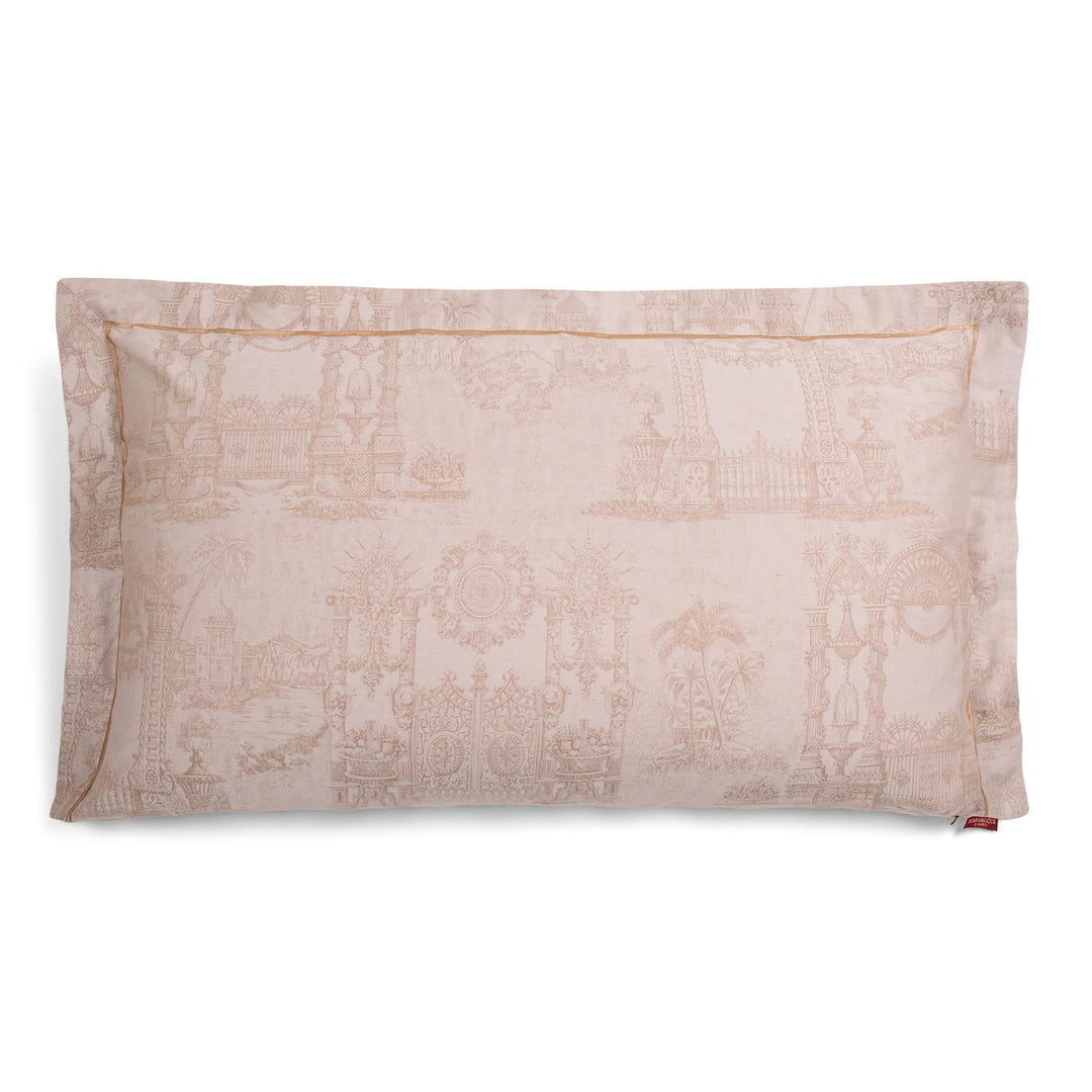 Gates of Paradise Piping Decorative Cushion Cover - Large - Beige