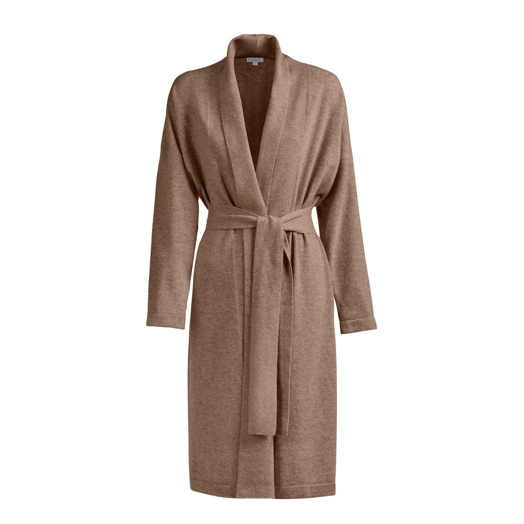 Violet Long Cashmere Robe