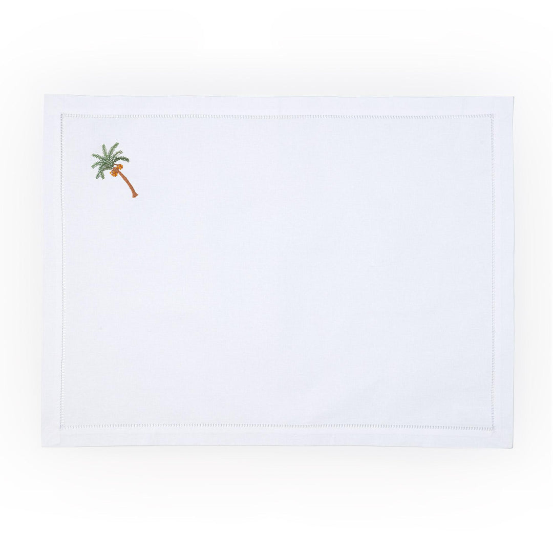 Banana Tree Embroidered Placemat