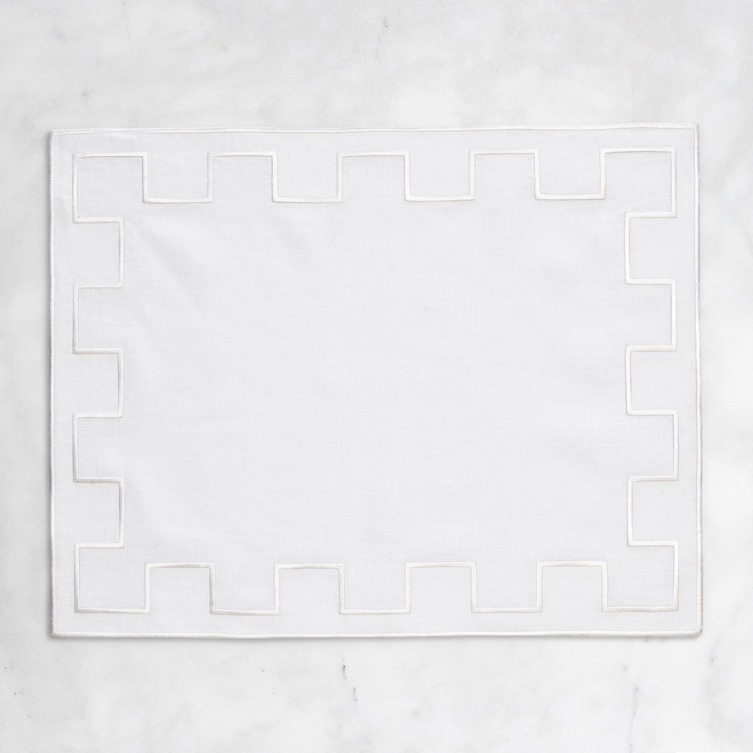 Ephesus Placemat - White