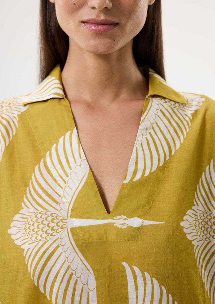 Wings Midi Kaftan - Green