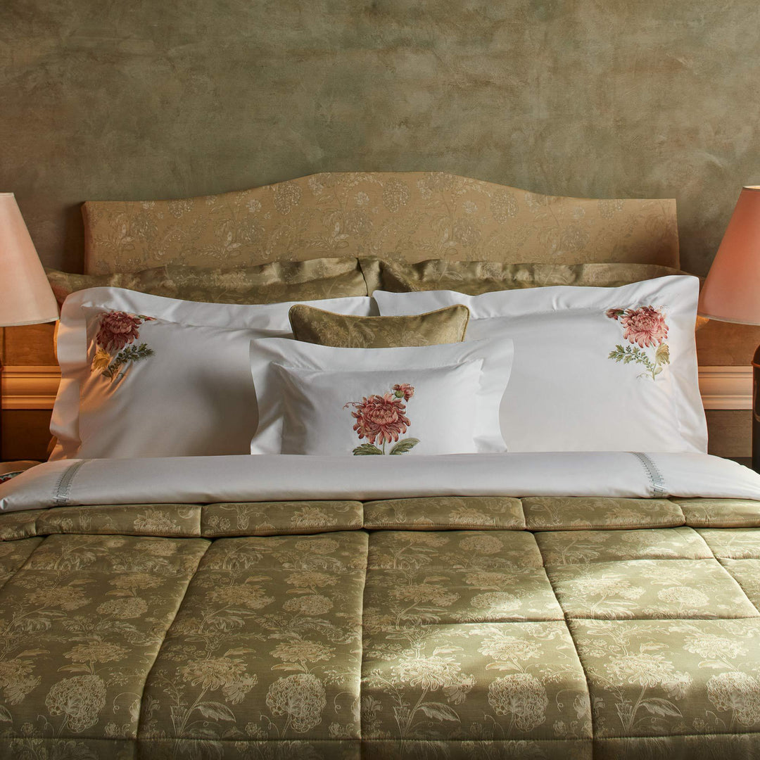 Majestic Foliage Jacquard Decorative Cushion
