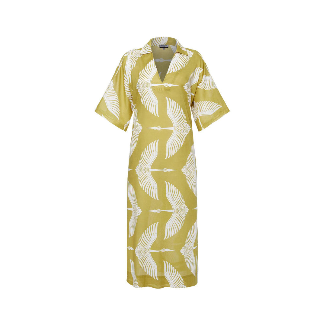 Wings Midi Kaftan - Green