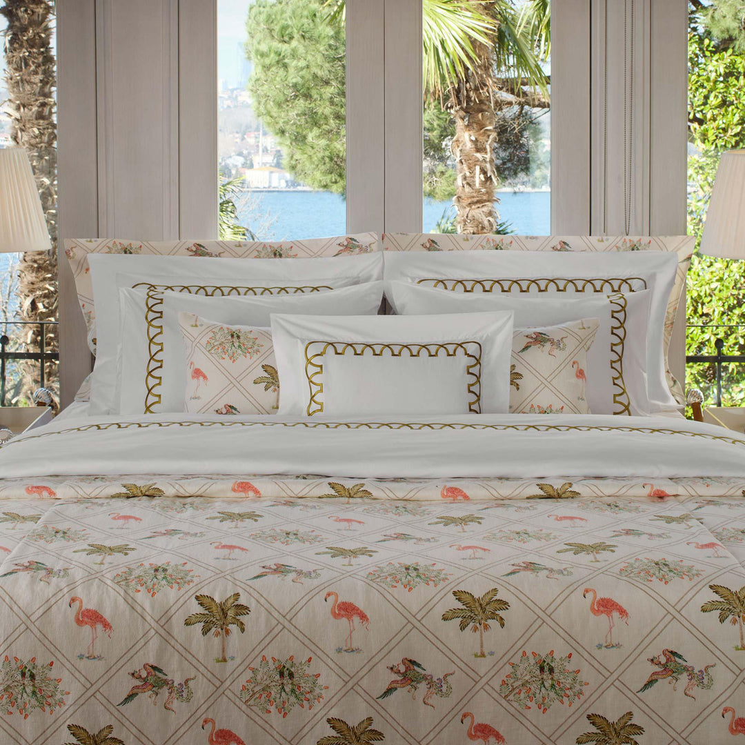 Anka Bed Cover - White