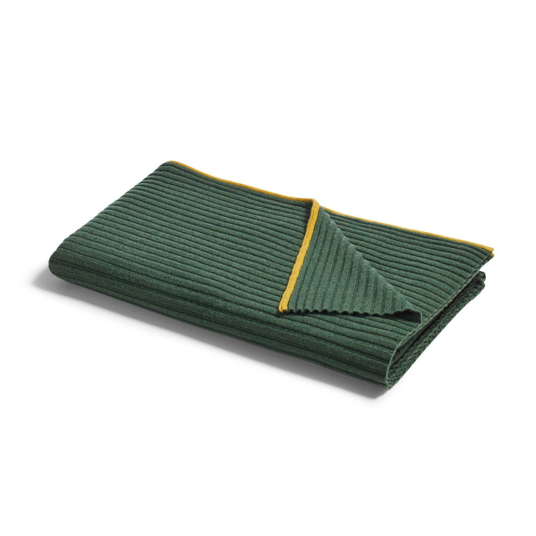 Cashmere Throw Contrast Trim