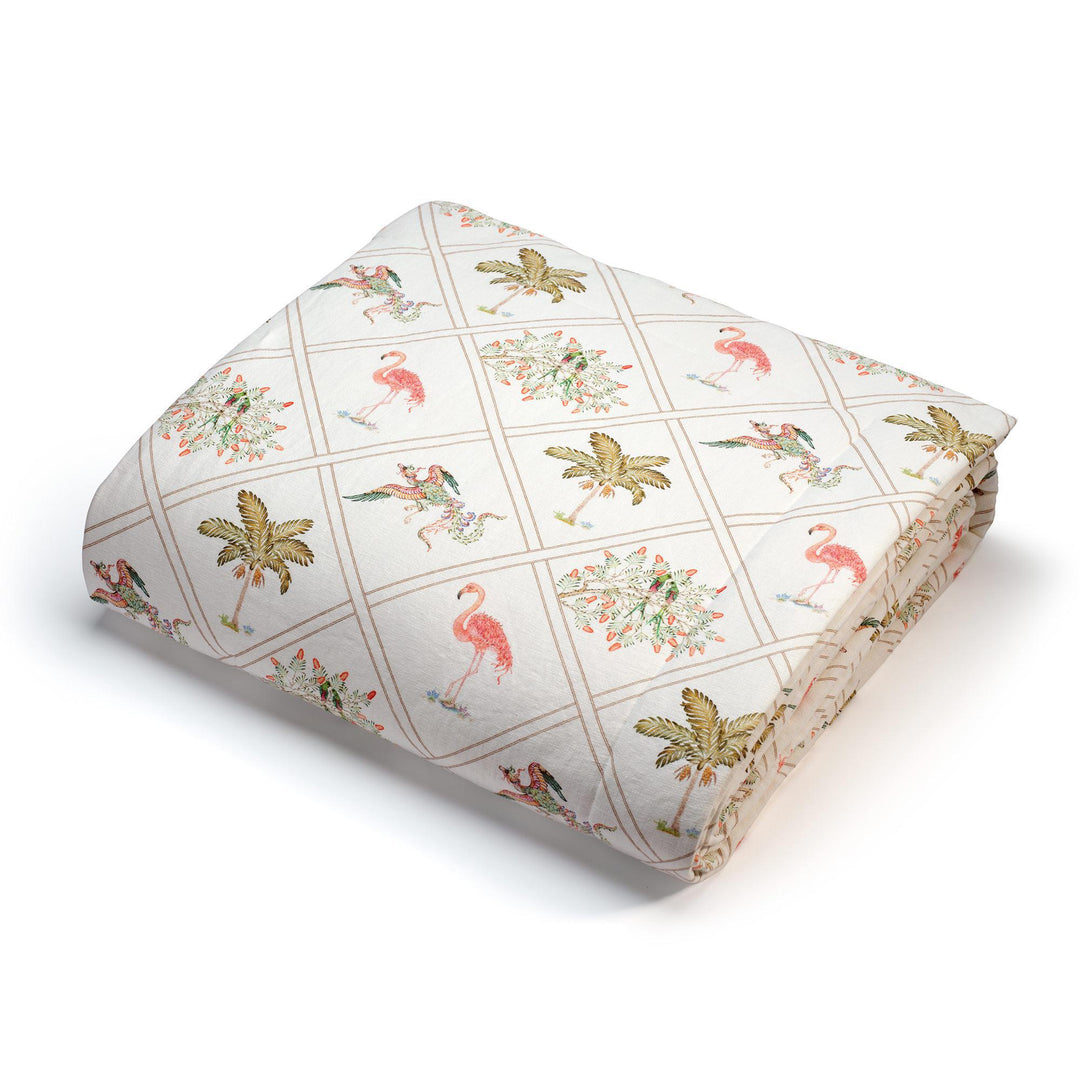 Anka Bed Cover - White