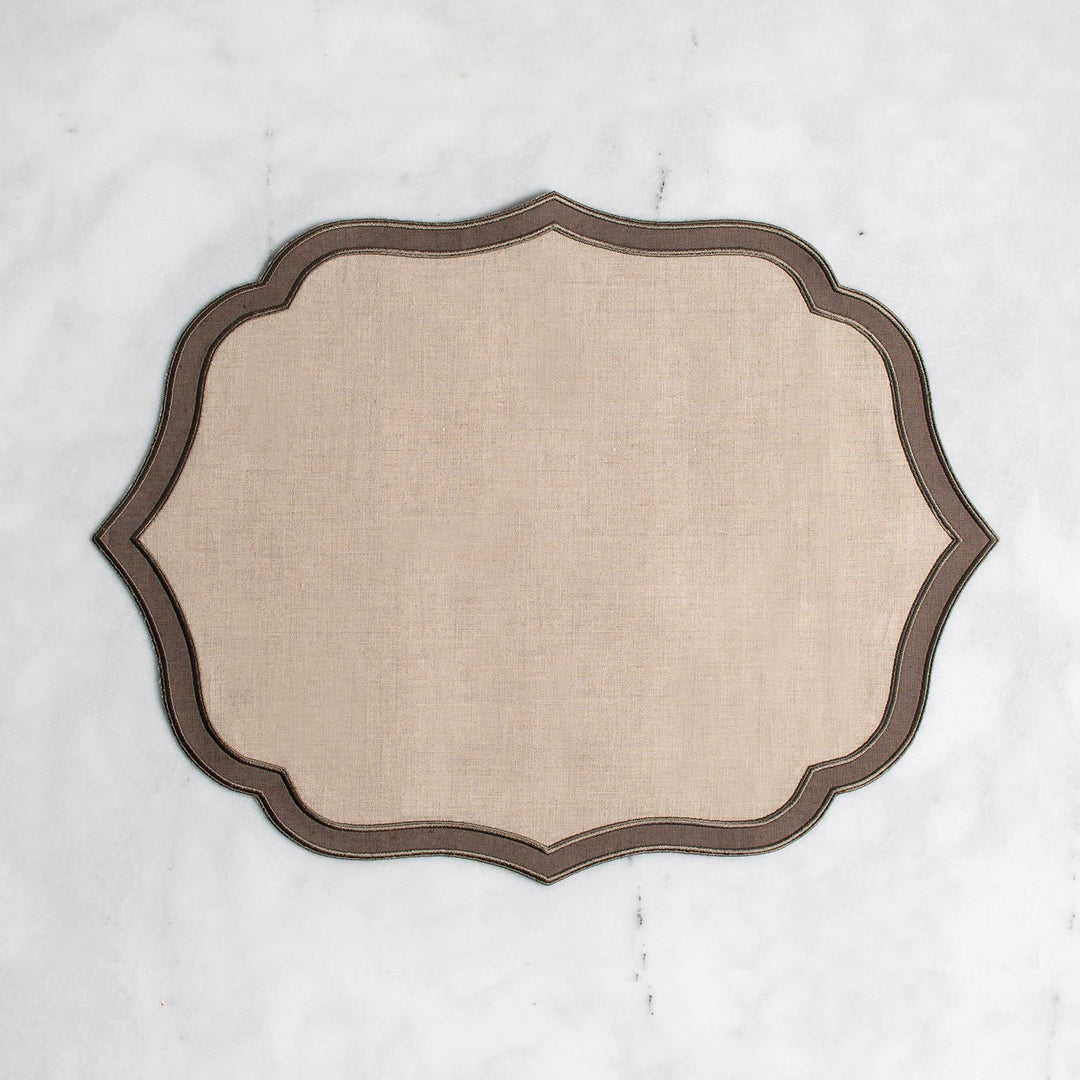 Taksim Placemat - Beige/Brown