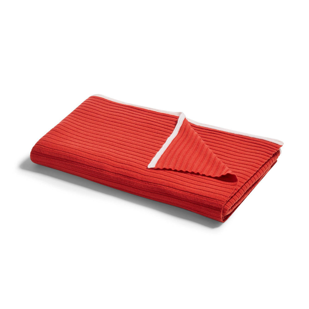 Cashmere Throw Contrast Trim