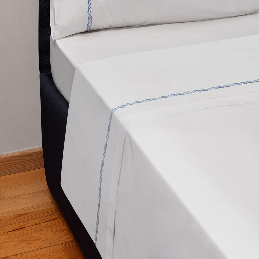 Bebek Flat Sheet Blue 2