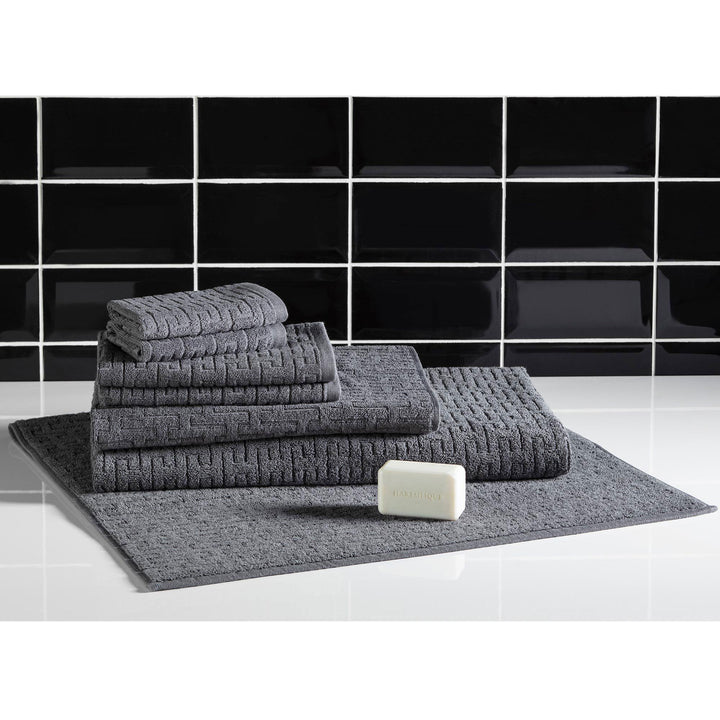 Tunel Towel Anthracite Set