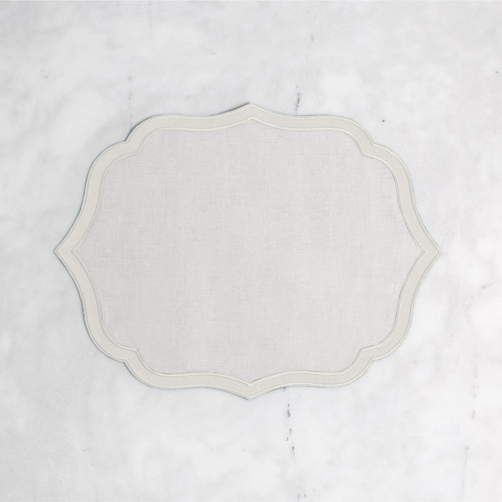Taksim Placemat White - Creme