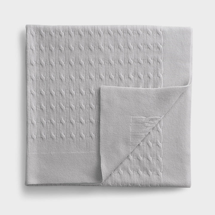 Pera Cashmere Blanket GREY