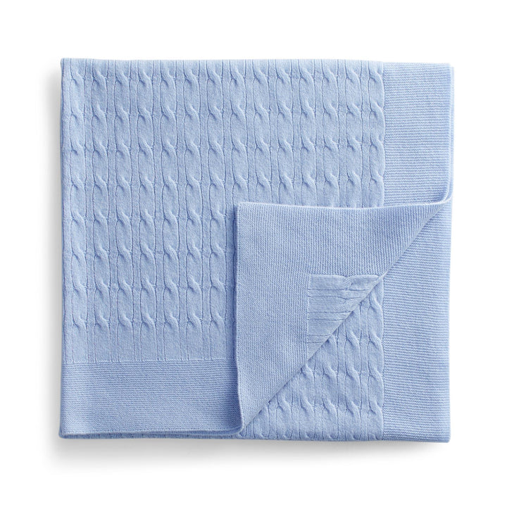 Pera Cashmere Blanket blue