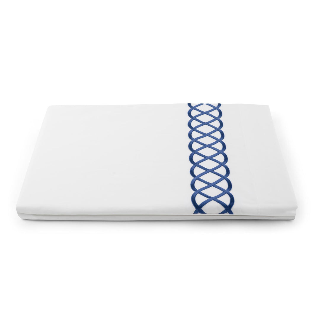 Pierre Loti Flat Sheet Dark Blue
