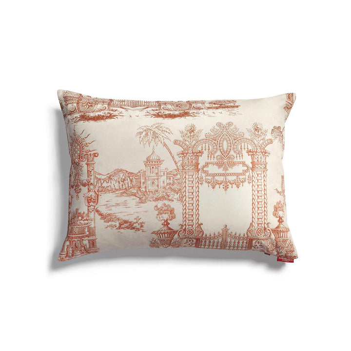 Gates of Paradise Cotton Decorative Cushion