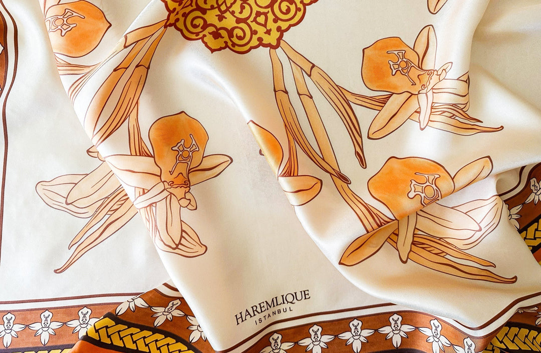 Lycian Orchid Scarves