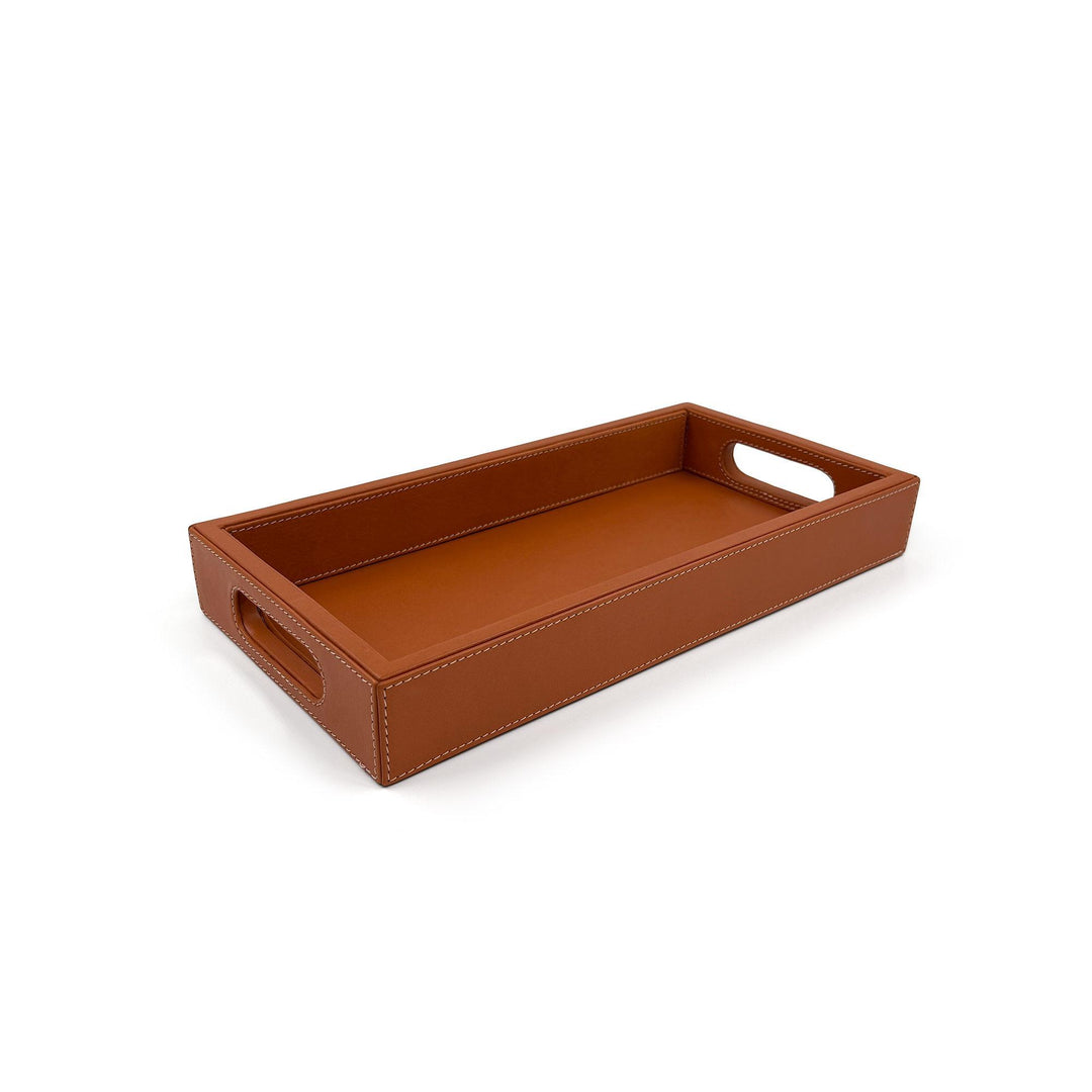 Leather Tray - Brown