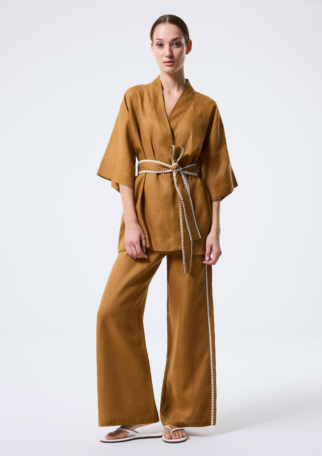 Marigold Kimono - Mustard