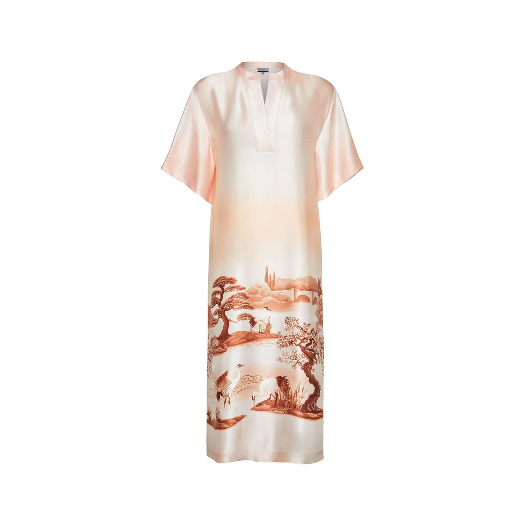 Mirage Long Kaftan - Pink