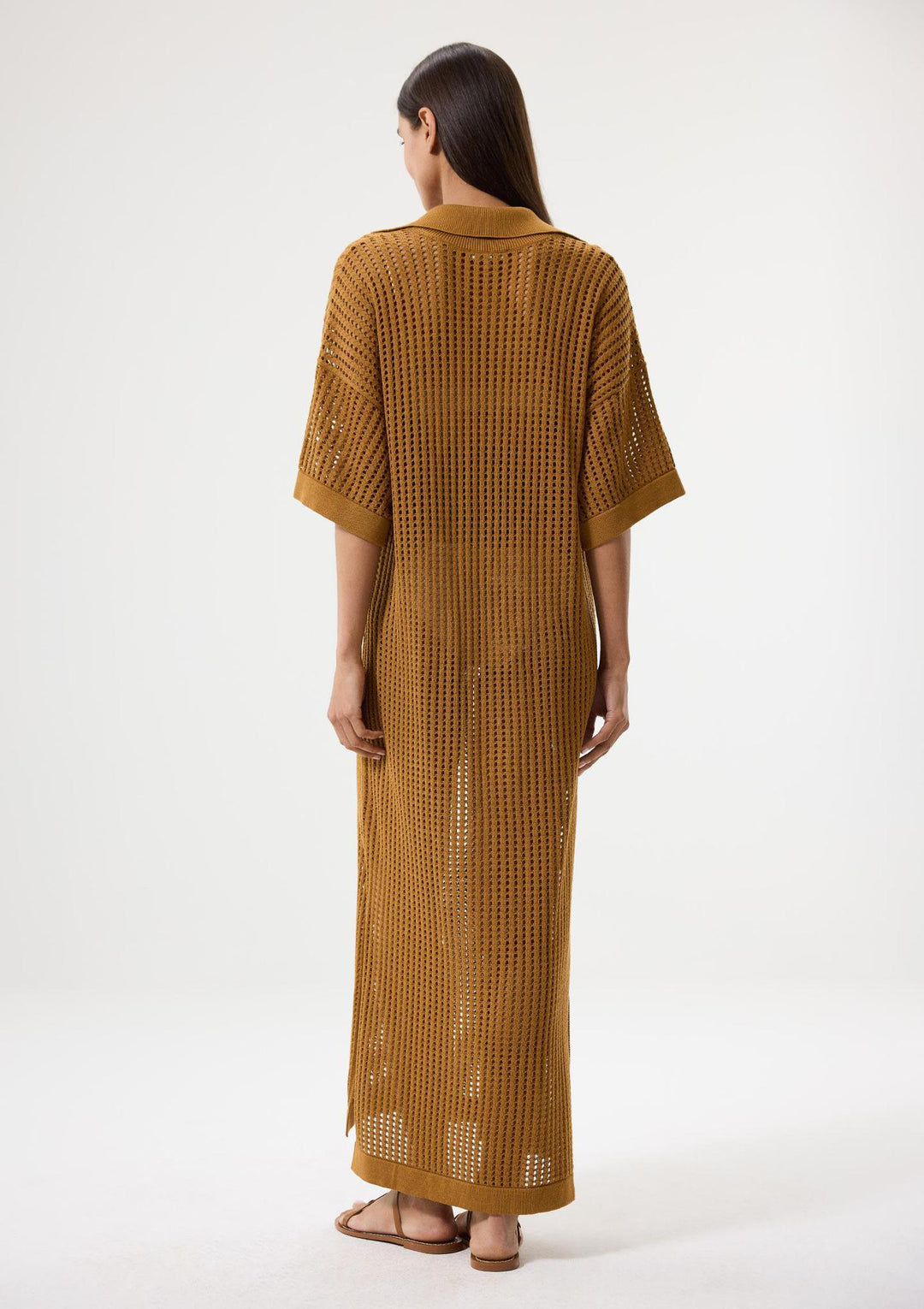 Cove Crochet Long Kaftan