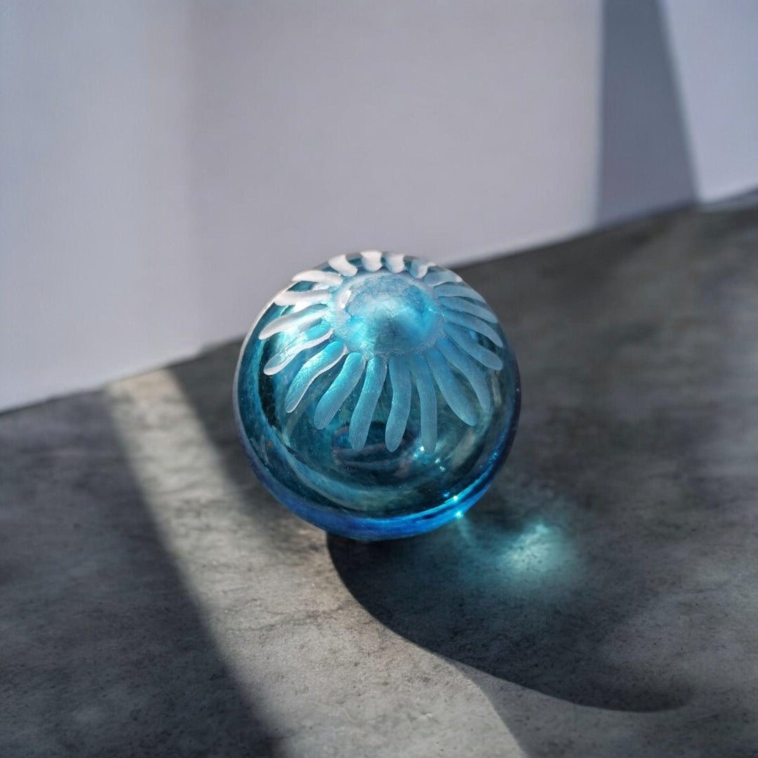 Sun Paperweight - Turkish Blue