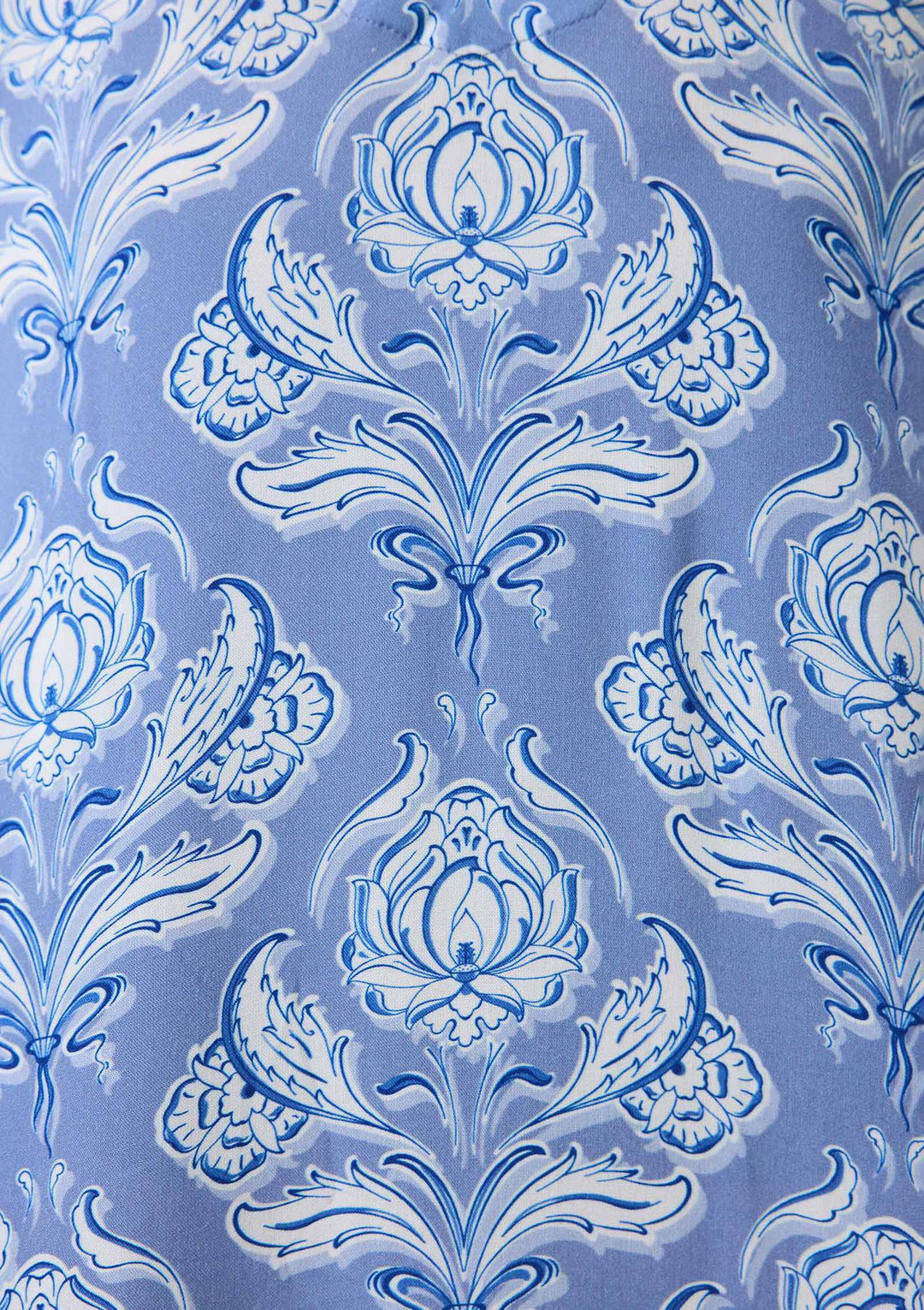 Lotus Long Kaftan - Blue