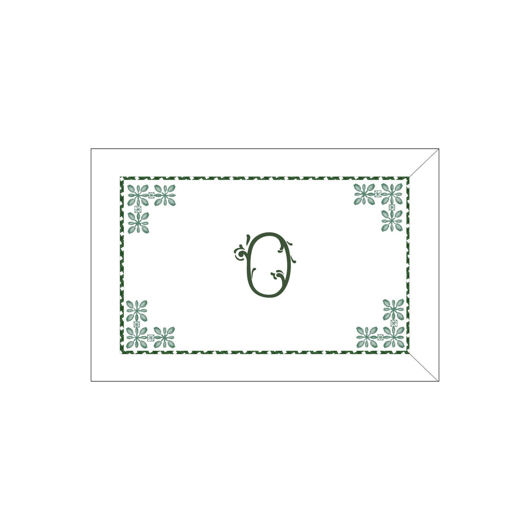 Seferî Flower Garden Boudoir Sham - Green
