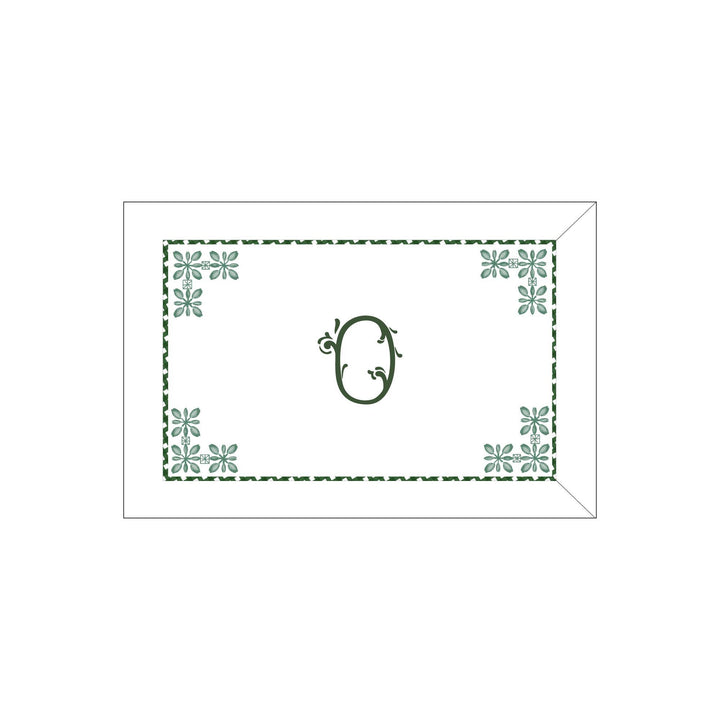 Seferî Flower Garden Boudoir Sham - Green