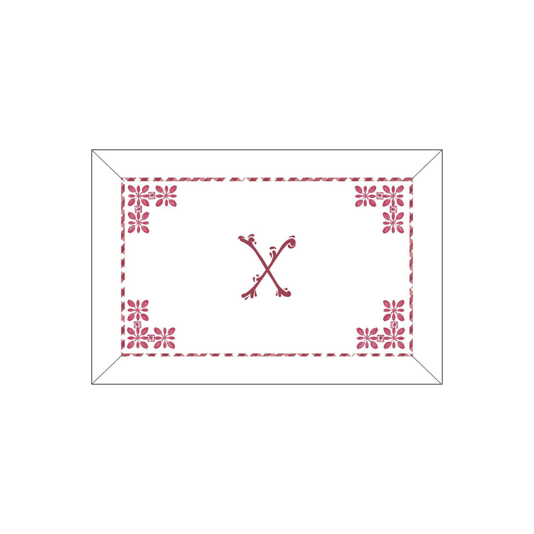 Seferî Flower Garden Boudoir Sham - Pink