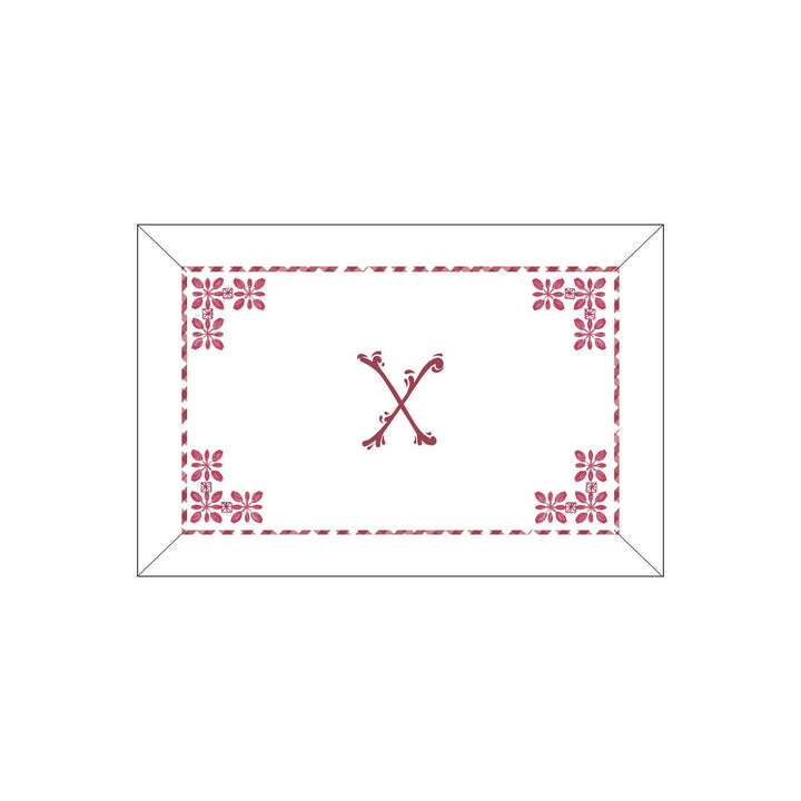 Seferî Flower Garden Boudoir Sham - Pink