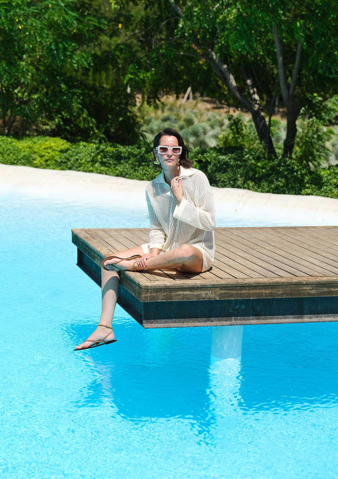 Cove Crochet Short Tunic