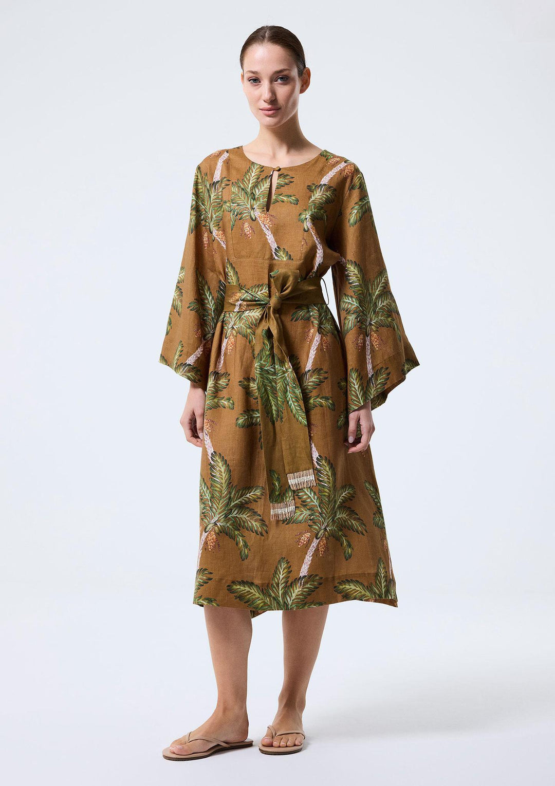 Date Palm Midi Dress