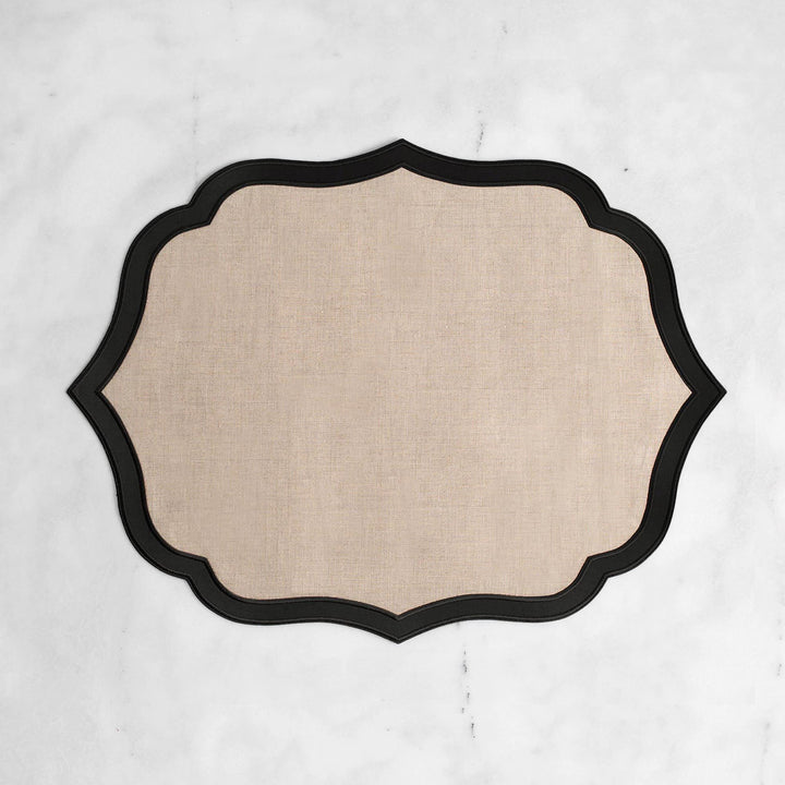 Taksim Placemat - Beige/Black