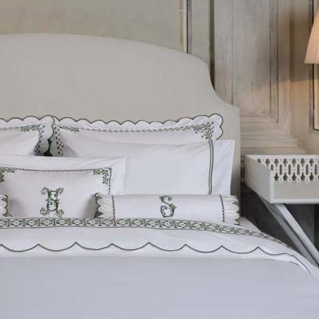 Seferî Flower Garden Duvet Cover - Green