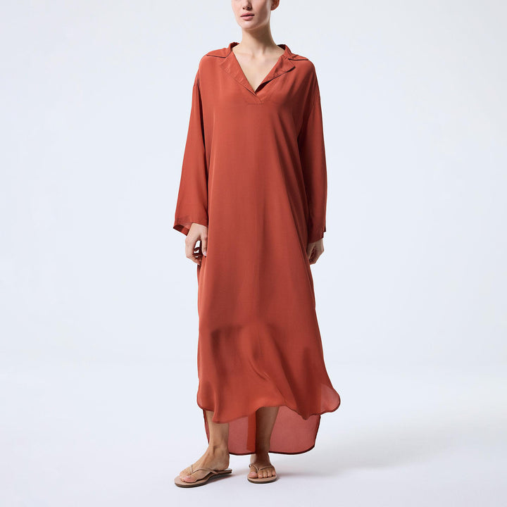 Camellia Long Kaftan
