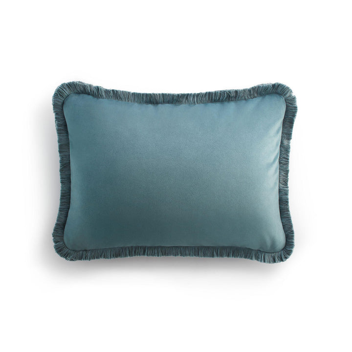 Pica Velvet Decorative Cushion - Celadon/Celadon