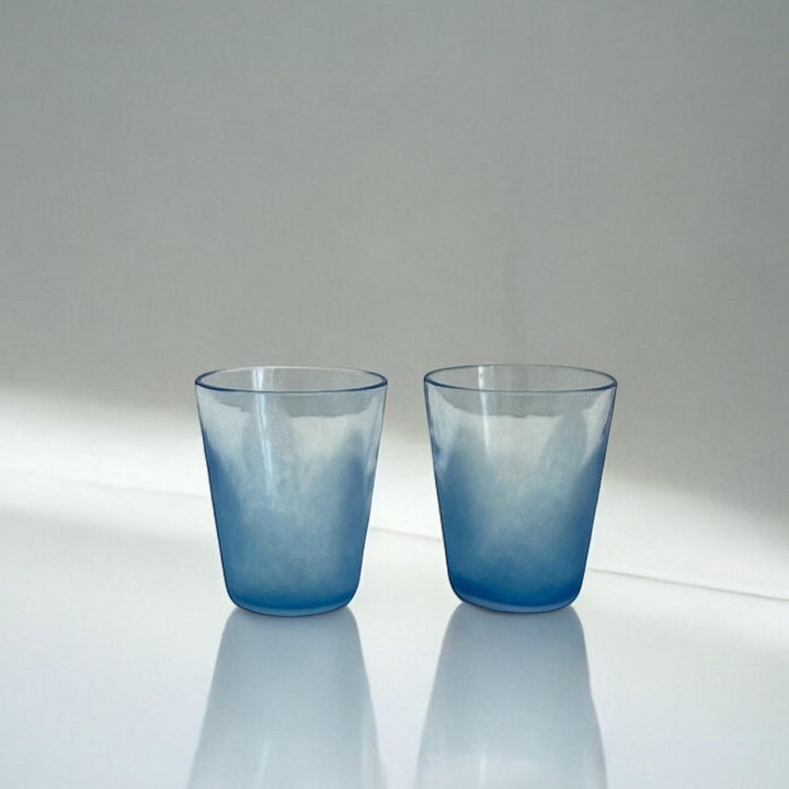 Shot Glass Duo Blue - Set Of 2