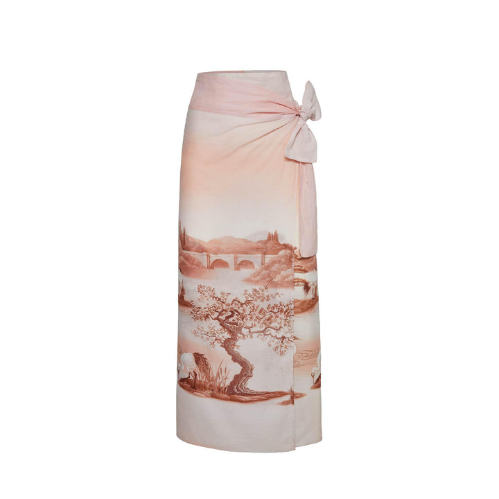 Mirage Long Pareo - Pink