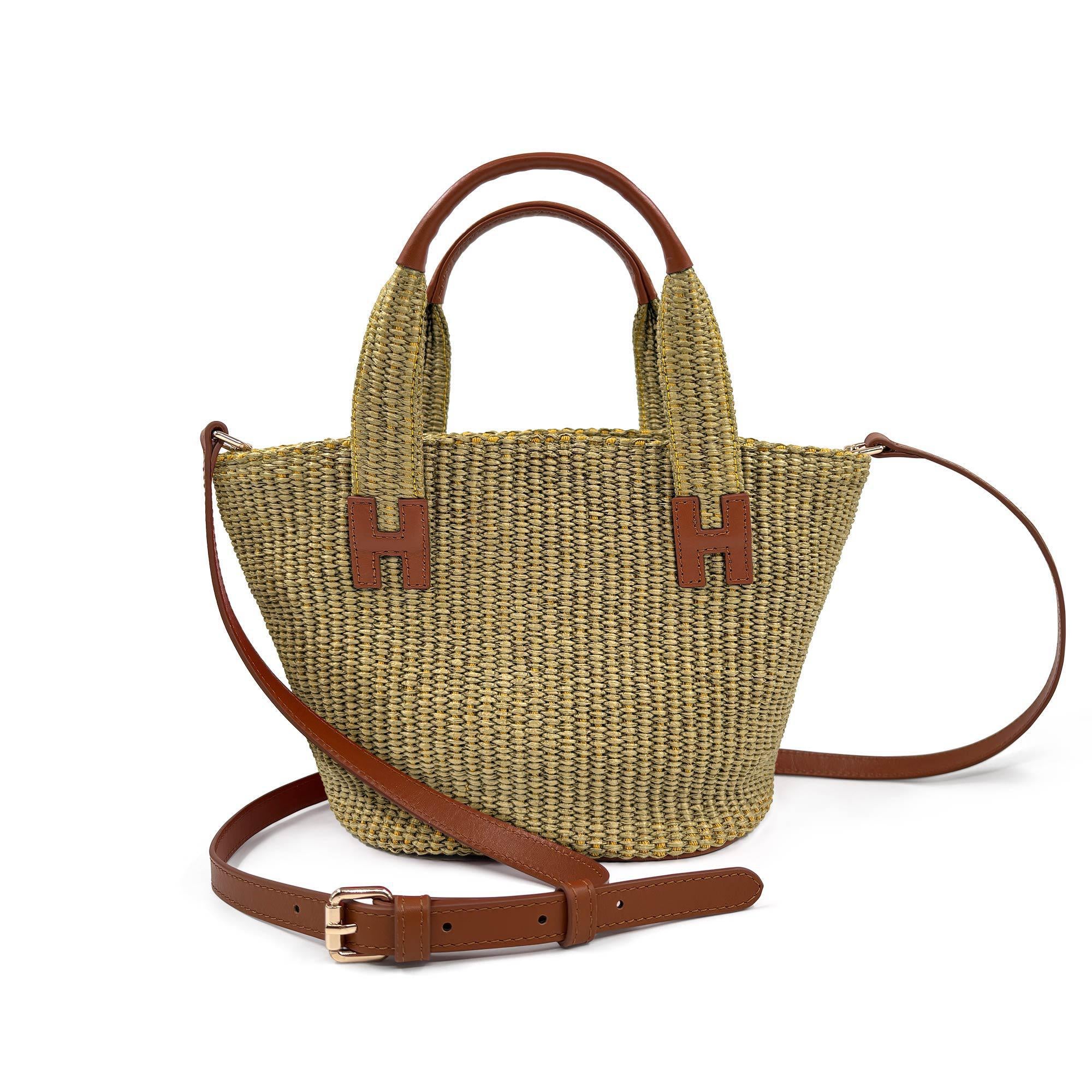 Raffia Mini Bag - Green – Haremlique US