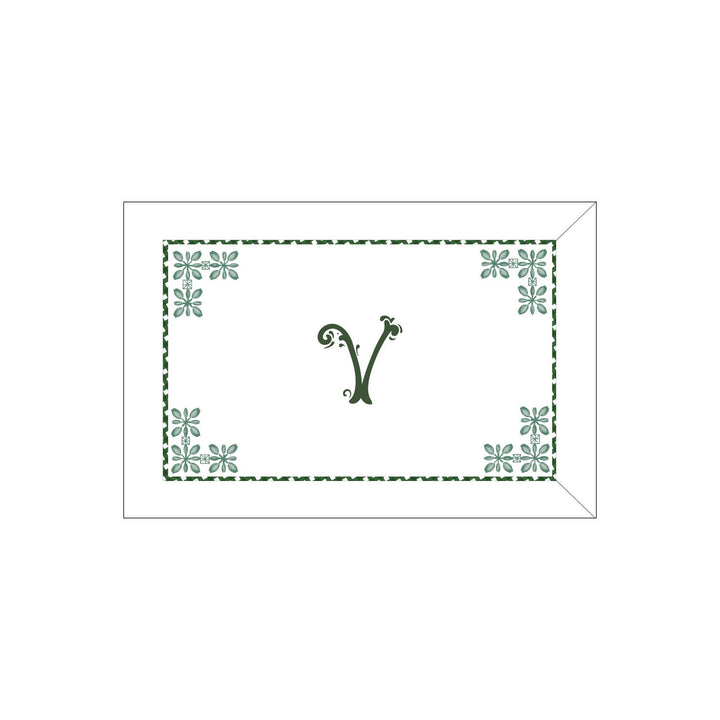 Seferî Flower Garden Boudoir Sham - Green