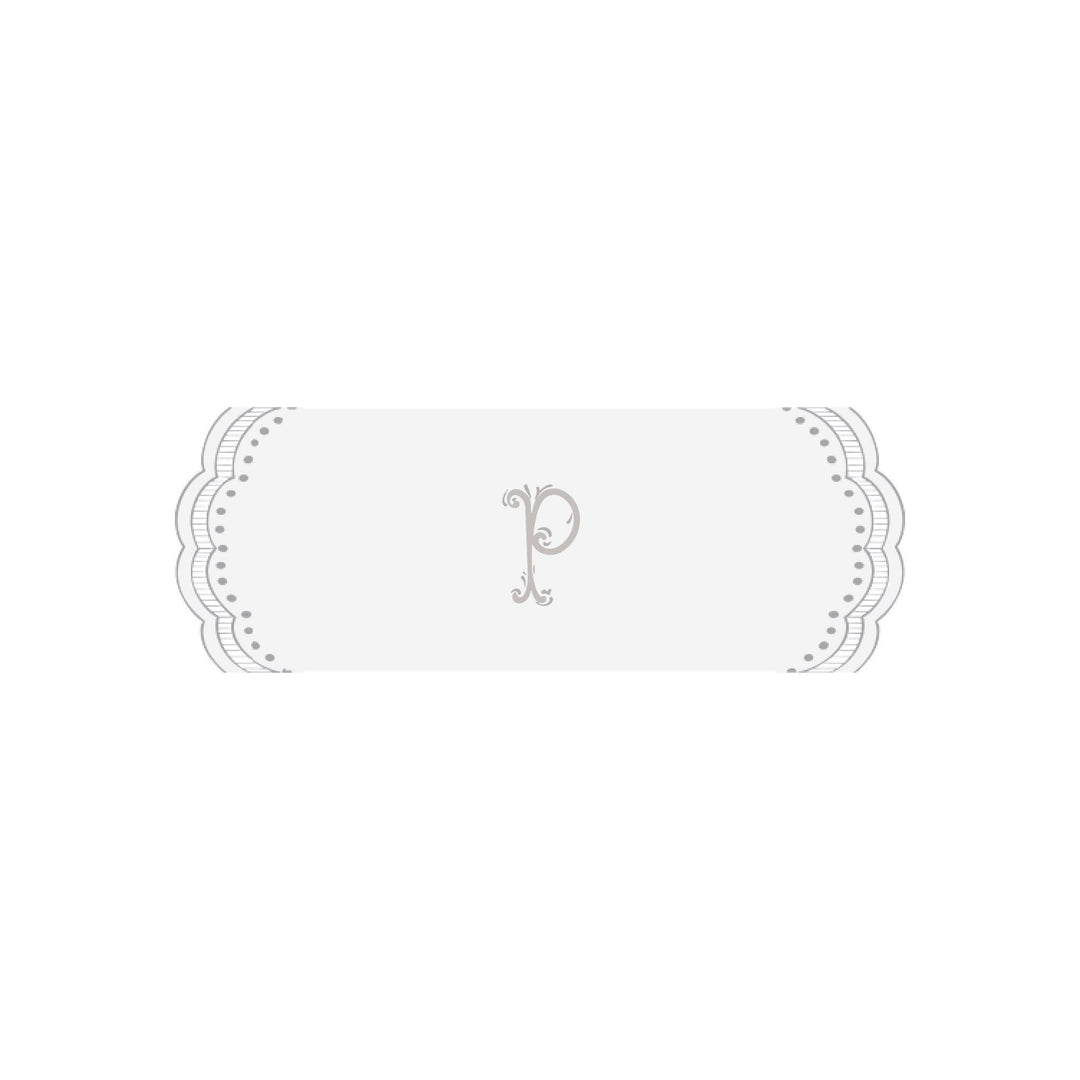 Seferî Heritage Bolster Cushion Cover with Monogram Embroidery