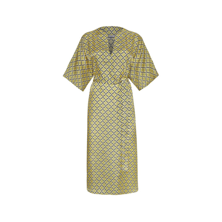 Lotus Garden Midi Dress - Green