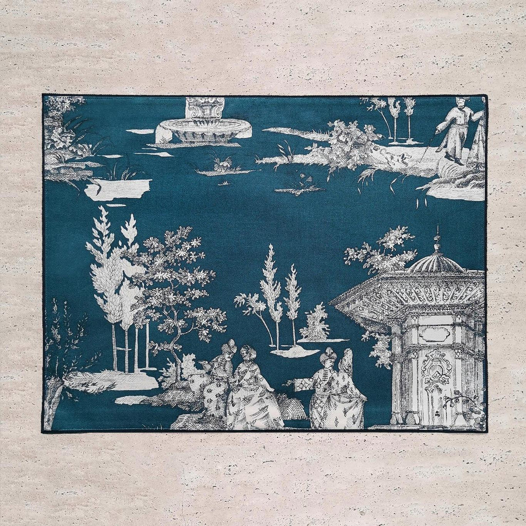 Hasbahce Placemat - Blue