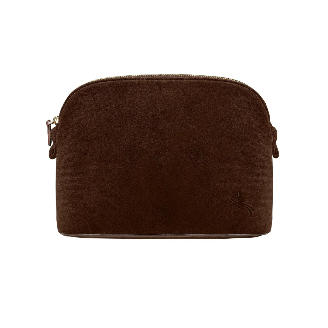 Merlin Make-up Bag - Dark Brown