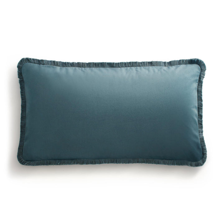 Pica Velvet Decorative Cushion Cover - Celadon/Celadon