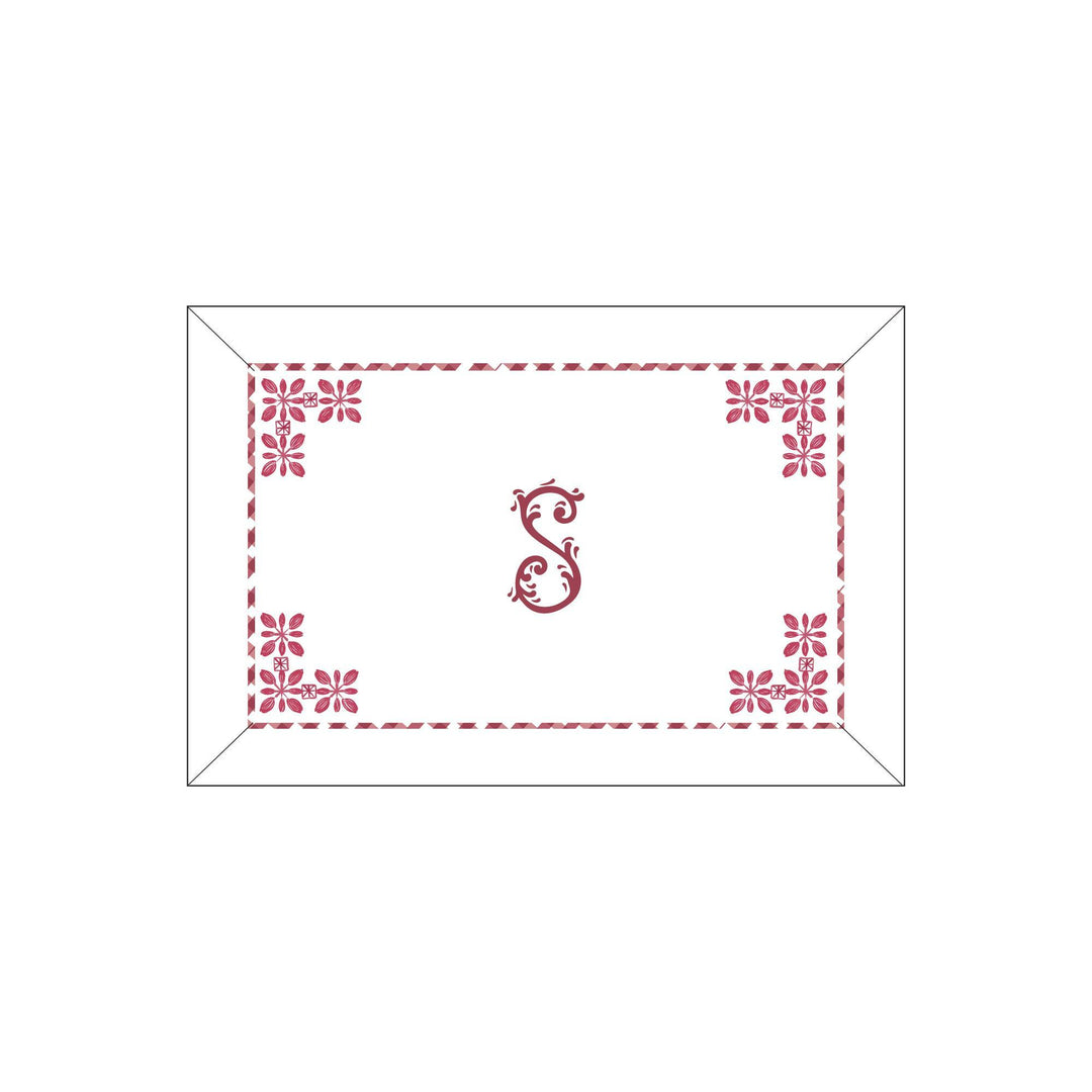 Seferî Flower Garden Boudoir Sham - Pink