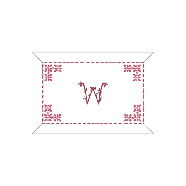 Seferî Flower Garden Boudoir Sham - Pink