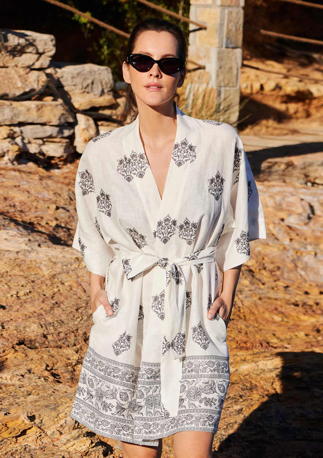 Magnolia Midi Kimono