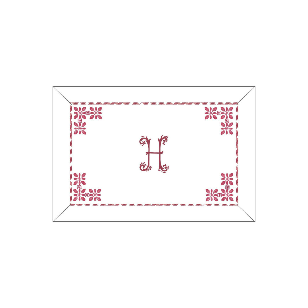 Seferî Flower Garden Boudoir Sham - Pink