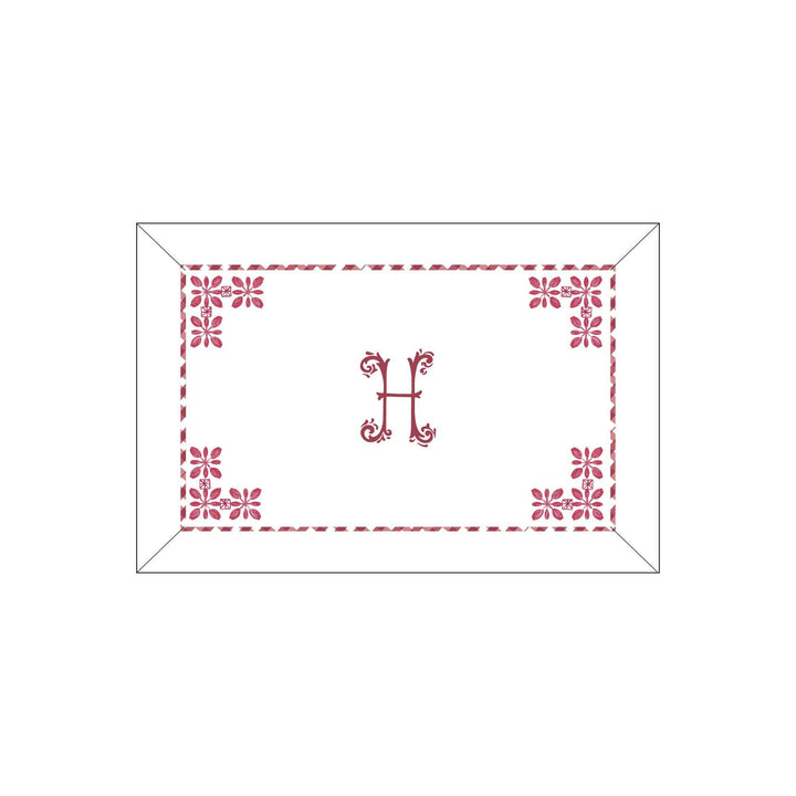Seferî Flower Garden Boudoir Sham - Pink